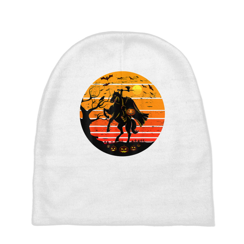 Headless Horseman Urban Legend Shirt Halloween Pumpkin T Shirt Baby Beanies by cm-arts | Artistshot