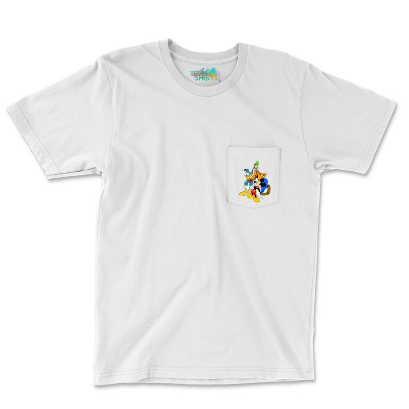 Goofy And Duck Pocket T-Shirt by meritanila | Artistshot