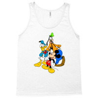 Goofy And Duck Tank Top | Artistshot