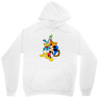 Goofy And Duck Unisex Hoodie | Artistshot