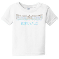 Bordeaux City France Souvenir Gift For Men Women Long Sleeve T Shirt Baby Tee | Artistshot