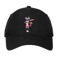 Samurai Pizza Cats Pink Girl Adjustable Cap | Artistshot