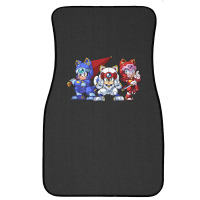 Samurai Pizza Cats Trio Front Car Mat | Artistshot