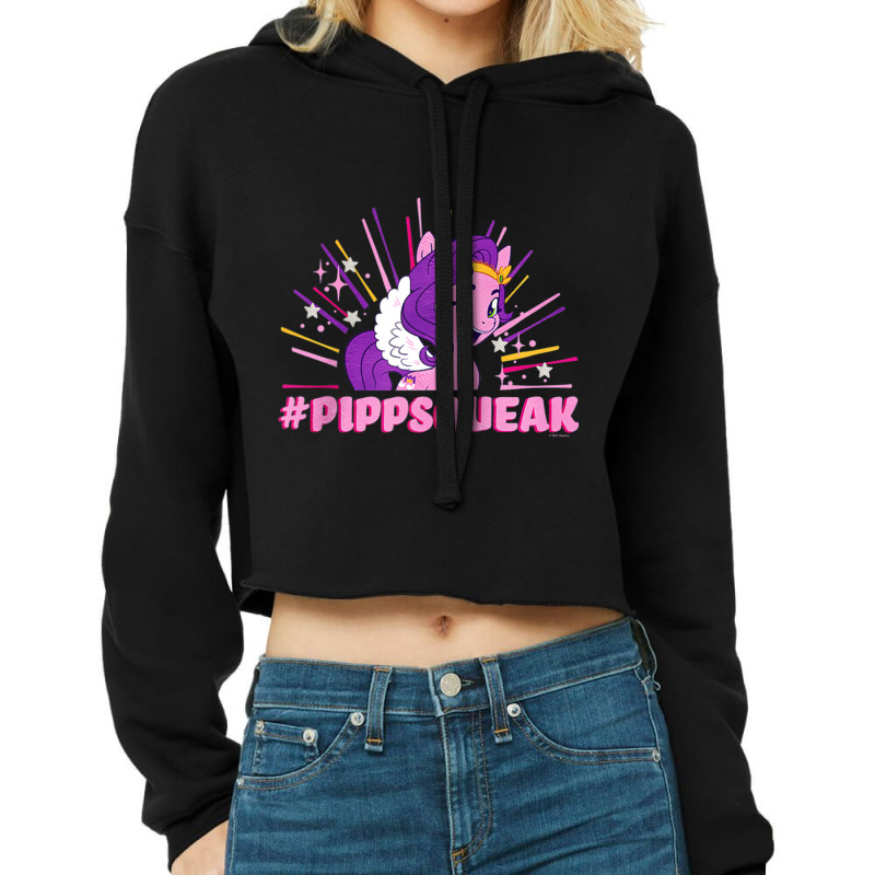 My Little Pony Pipp Petals Pippsqueak Raglan Baseball Tee Cropped Hoodie by cm-arts | Artistshot