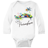 Land Of Paradise Long Sleeve Baby Bodysuit | Artistshot