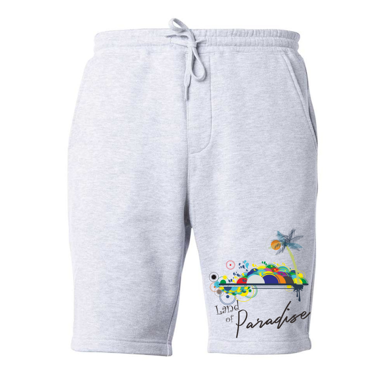 Land Of Paradise Fleece Short by Colle-Q | Artistshot