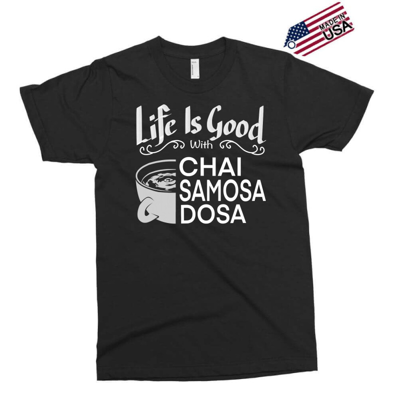 India Food Culture Chai Samosa Desi Humor Funny Exclusive T-shirt by thutrinh | Artistshot