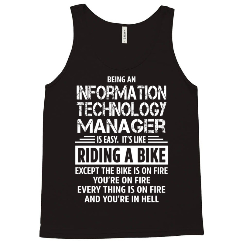 Information Technology Manager Tank Top by Alumbasisia | Artistshot