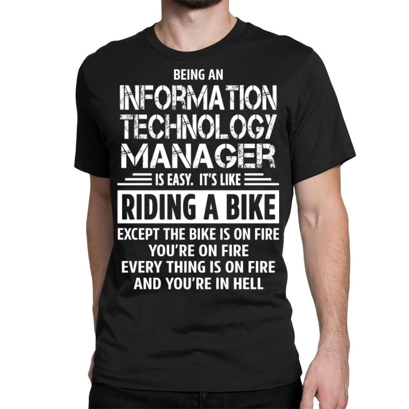 Information Technology Manager Classic T-shirt by Alumbasisia | Artistshot