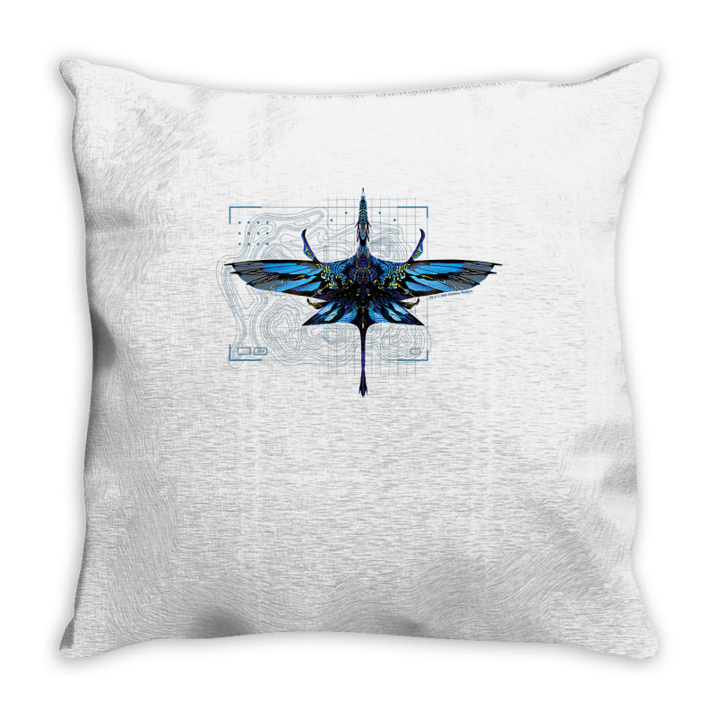 Avatar Mountain Banshee Pandora Predator T Shirt Throw Pillow | Artistshot