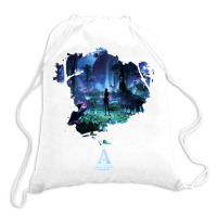 Avatar Pandora At Night Movie Poster Pullover Hoodie Drawstring Bags | Artistshot