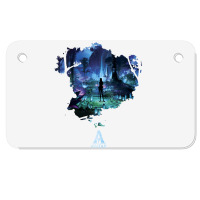 Avatar Pandora At Night Movie Poster Pullover Hoodie Motorcycle License Plate | Artistshot