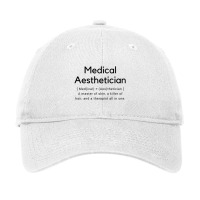 Medical Aesthetician Definition Adjustable Cap | Artistshot