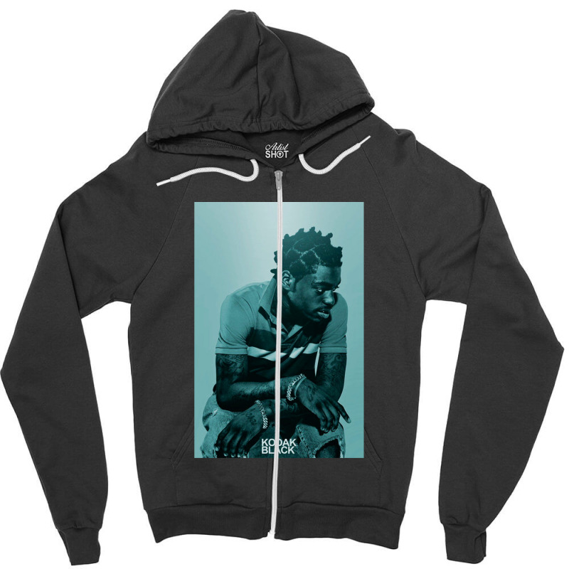 Best Rap Music Kahan Black 1 Zipper Hoodie by KevinFernandez | Artistshot