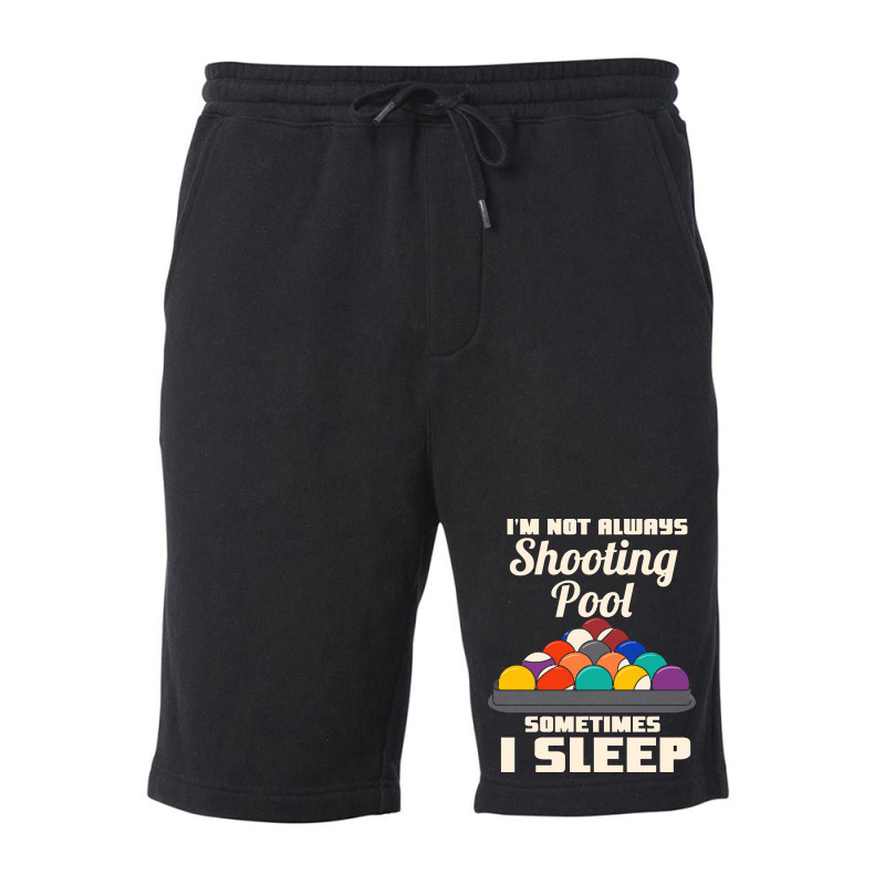 Billiards Playing Pool Billiard Fleece Short | Artistshot