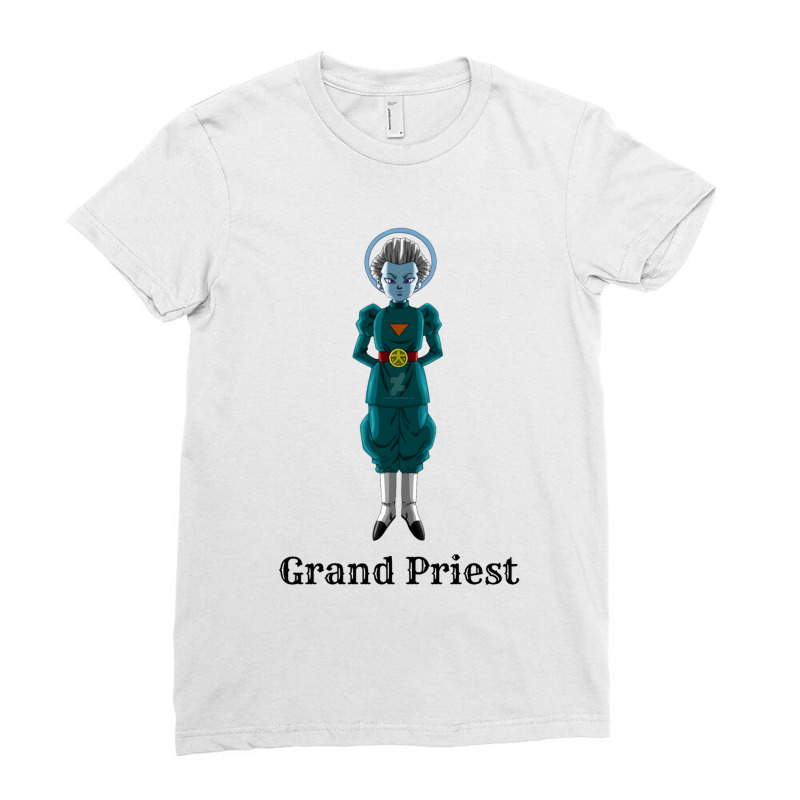 Dragonball Super The Grand Priest Ladies Fitted T-Shirt by RyleeBarnett | Artistshot