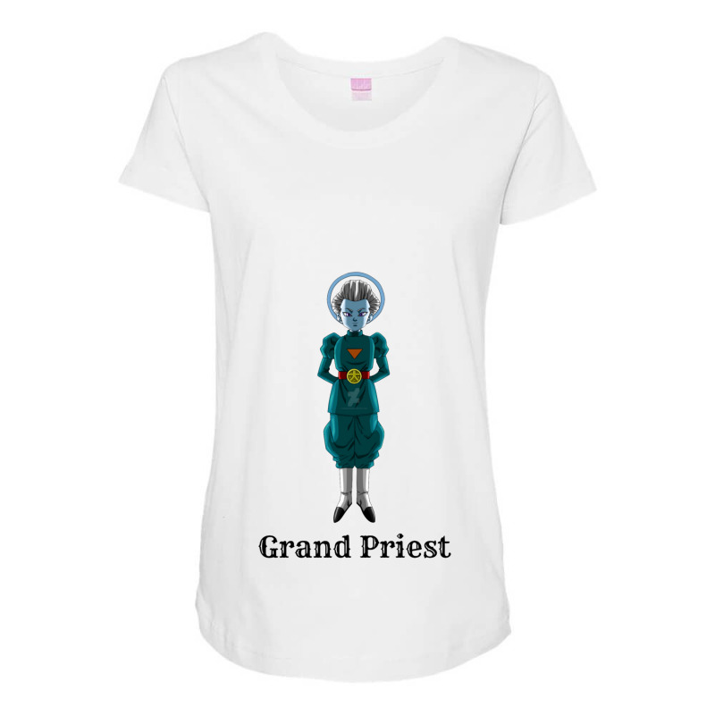 Dragonball Super The Grand Priest Maternity Scoop Neck T-shirt by RyleeBarnett | Artistshot