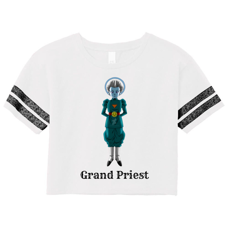 Dragonball Super The Grand Priest Scorecard Crop Tee by RyleeBarnett | Artistshot