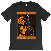 Palas Athena Minerva Greek Roman Mythology Goddess Orange T-shirt | Artistshot