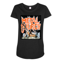 Graveyard Metal Church, Graveyard Metal Churchs, Graveyard, Metal, Chu Maternity Scoop Neck T-shirt | Artistshot