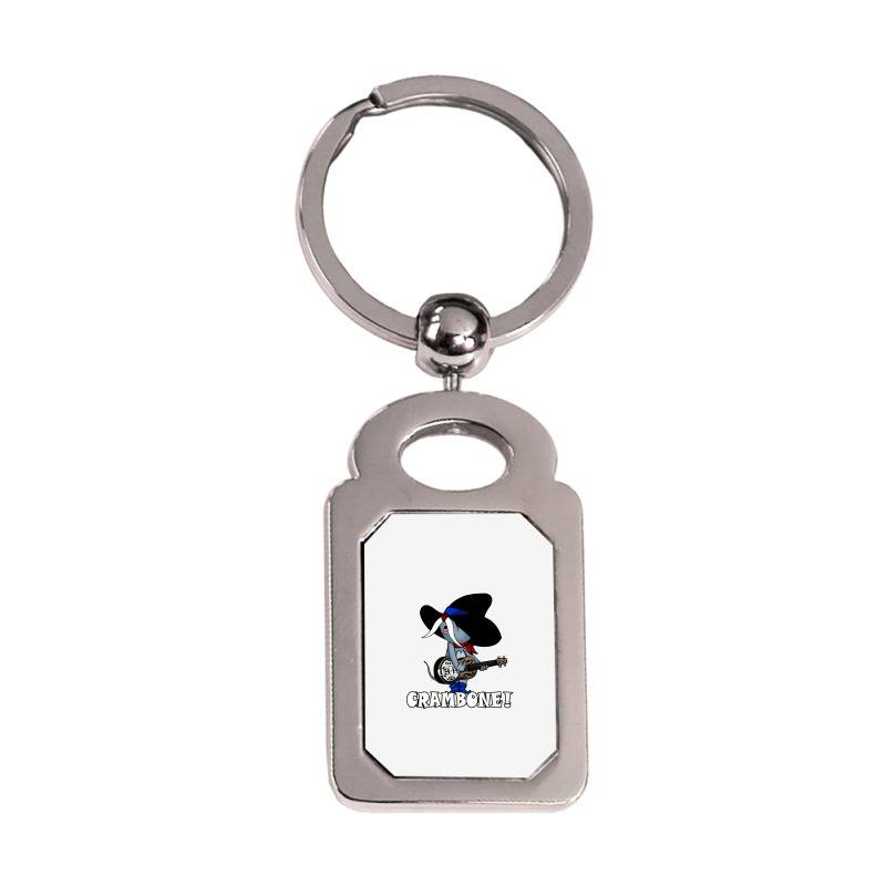 Uncle Pecos Top Silver Rectangle Keychain | Artistshot