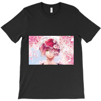 Gother And Cherry Blossoms T-shirt | Artistshot