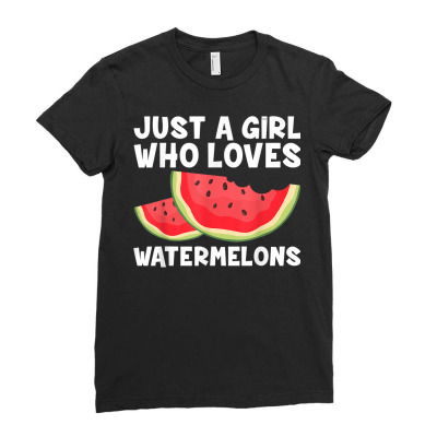 Custom Cool Watermelon Art For Women Girls Juicy Melon Fruit Summer T ...