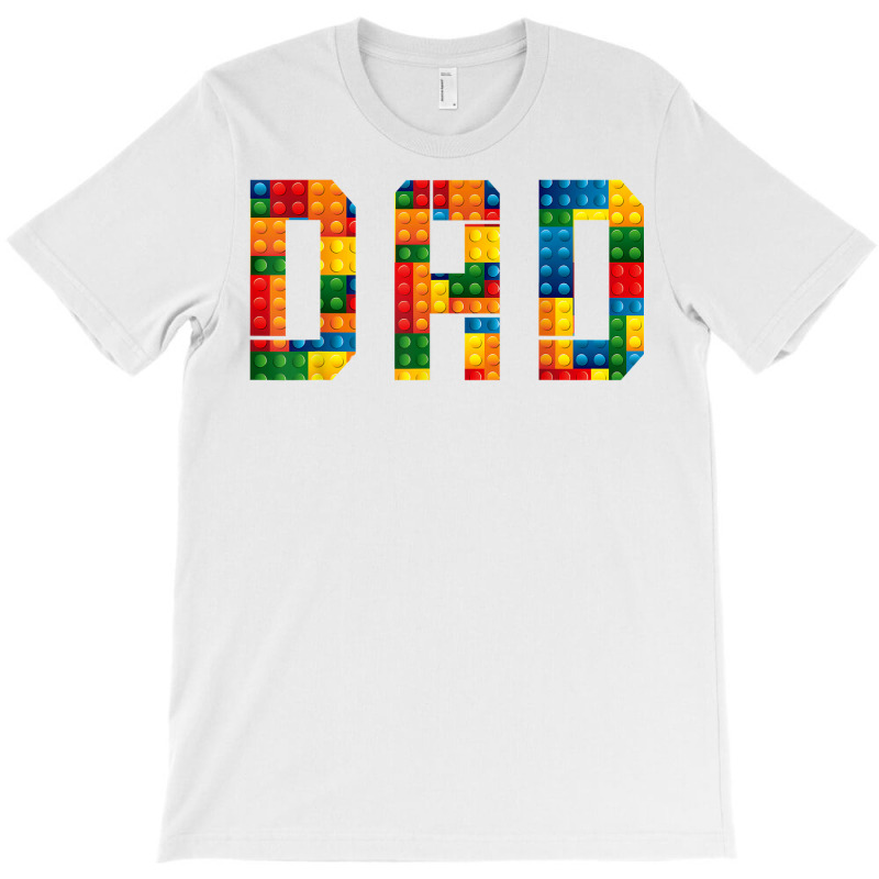 Dad Brick Builder Funny Blocks Master Builder T Shirt T-shirt | Artistshot