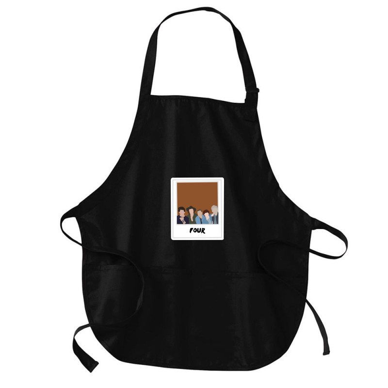 One Direction Four Album Art Medium-length Apron | Artistshot