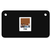 One Direction Four Album Art Motorcycle License Plate | Artistshot