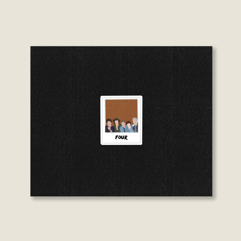 One Direction Four Album Art Landscape Canvas Print | Artistshot