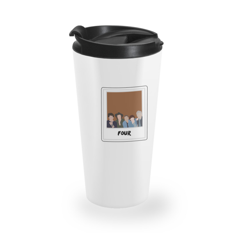 One Direction Four Album Art Travel Mug | Artistshot