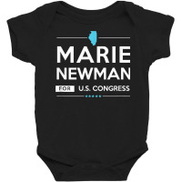 Marie Newman 2020 For Illinois Il 03 T Shirt Baby Bodysuit | Artistshot