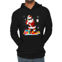 Baseball Santa Playing Baseball Cool Christmas Santa Baseball Player 2 Lightweight Hoodie | Artistshot