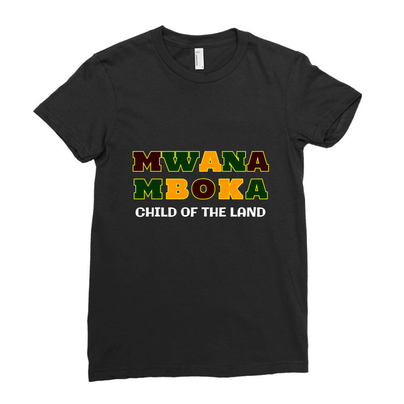 Mwana Mboka Ladies Fitted T-Shirt by JOAR_STORE | Artistshot