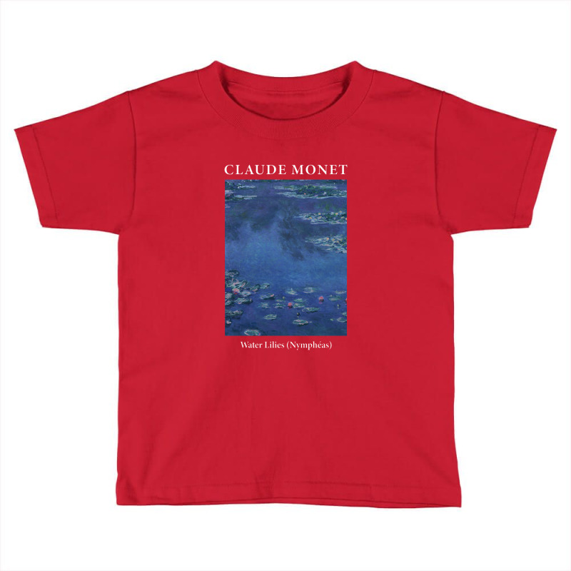 Claude Monet Water Lilies Toddler T-shirt by hansrewawi | Artistshot