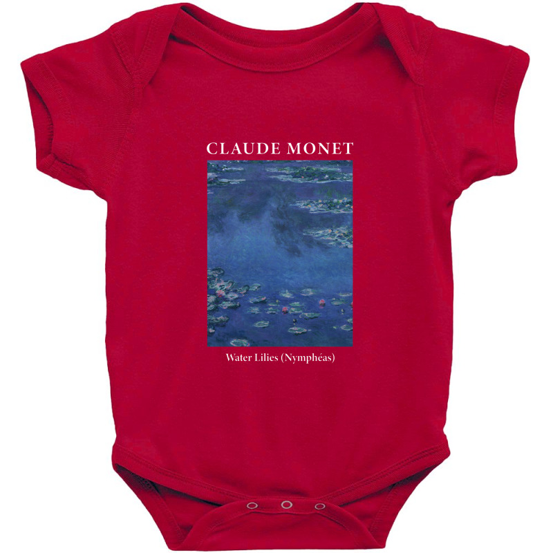 Claude Monet Water Lilies Baby Bodysuit by hansrewawi | Artistshot