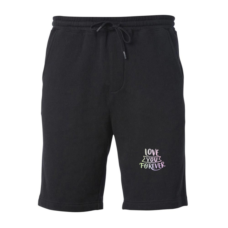 Love You Forever Fleece Short by sambelpedes | Artistshot