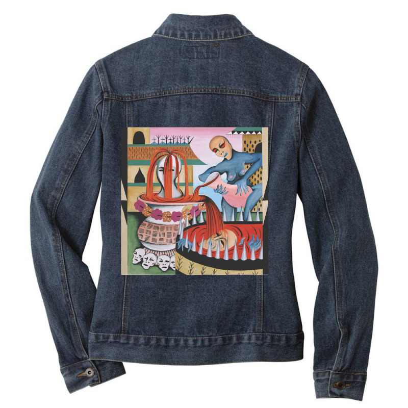 Innovative Designers Ladies Denim Jacket by cm-arts | Artistshot