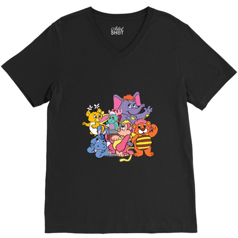 Wuzzles 80s Retro Cartoon V-neck Tee | Artistshot