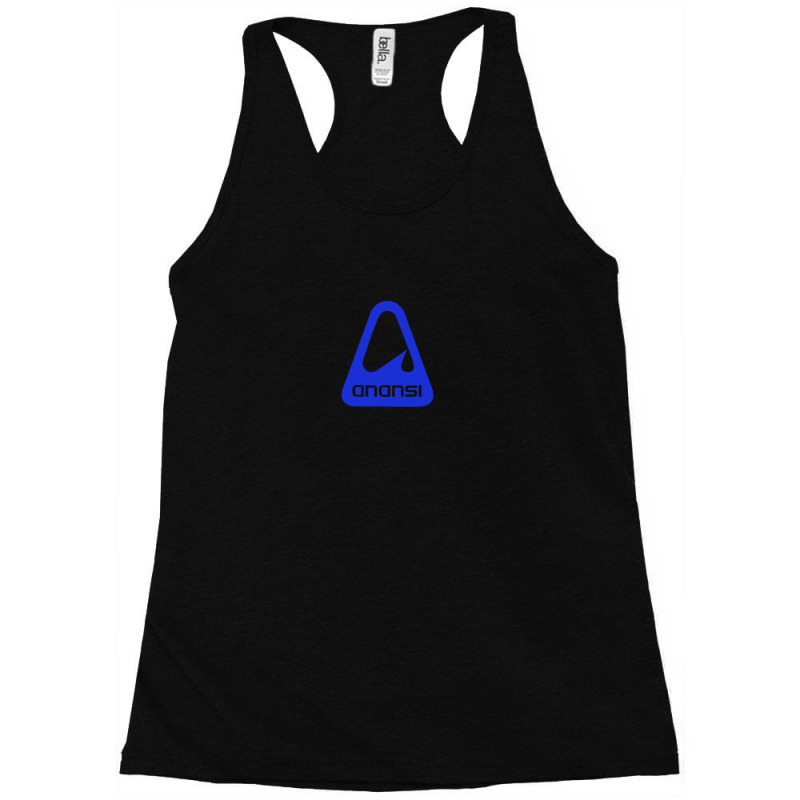 Anansi - Mirror's Edge Catalyst (blue) Racerback Tank by LawrenceRisner | Artistshot