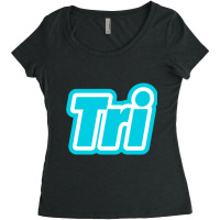 Triathlon Women's Triblend Scoop T-shirt | Artistshot