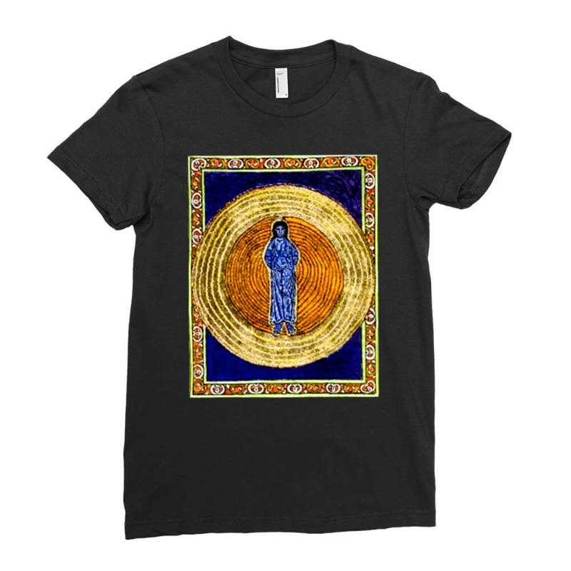 Ildegard Mystic Vision, Ildegard Of Bingen, Ildegard Mystic Vision, Il Ladies Fitted T-Shirt by cm-arts | Artistshot