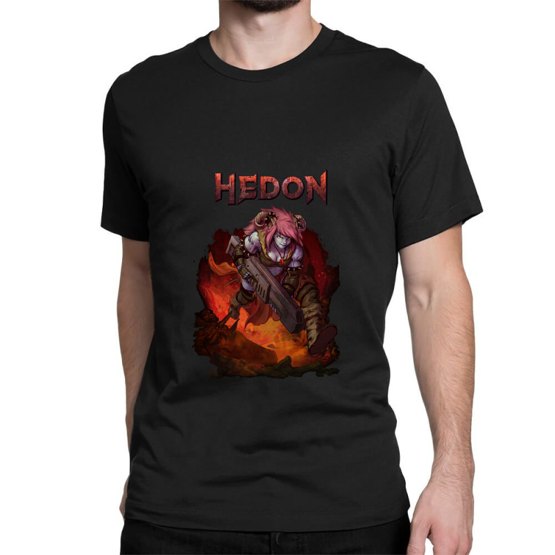 Hedon Original Cover Art (clothing Splash) Classic T-shirt | Artistshot