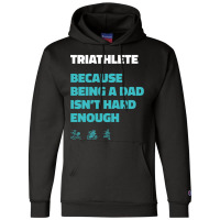 Triathlon Dad Champion Hoodie | Artistshot