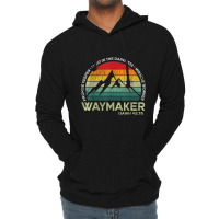 Vintage Waymaker Promise Keeper Miracle Worker Lightweight Hoodie | Artistshot