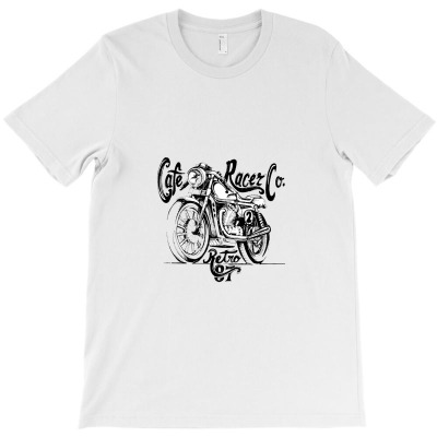 Cafe Racer T-shirt Designed By Blanton