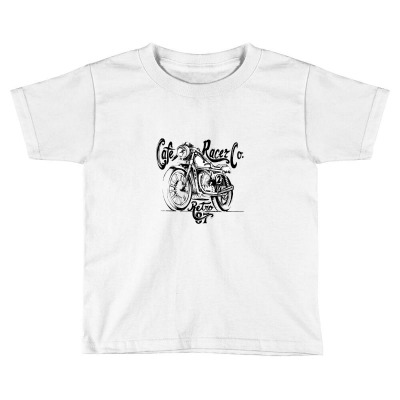 Cafe Racer Toddler T-shirt Designed By Blanton