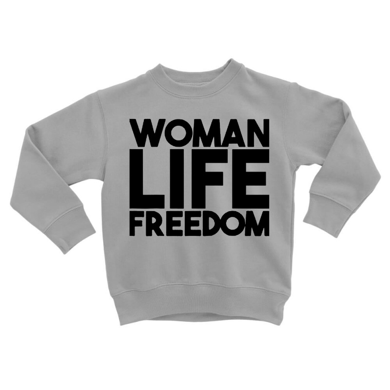 Woman Life Freedom Iran Zan Zendegi Azadi Toddler Sweatshirt by Blackbubbles | Artistshot