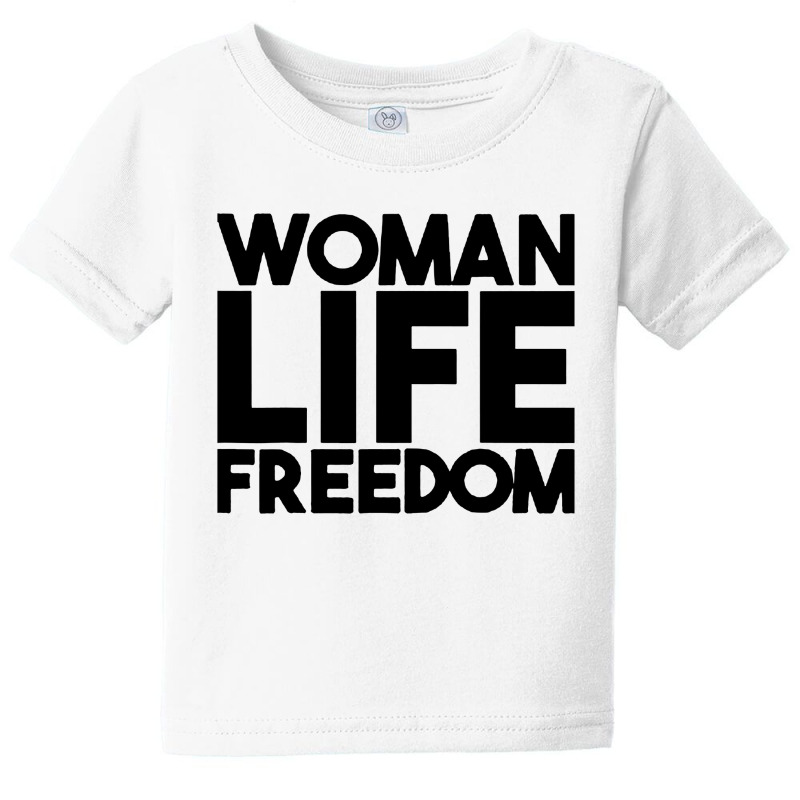 Woman Life Freedom Iran Zan Zendegi Azadi Baby Tee by Blackbubbles | Artistshot